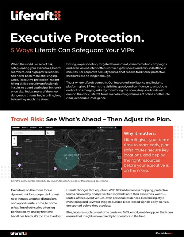 Liferaft for Executive Protection download